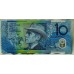 AUSTRALIA 1993 . TEN 10 DOLLARS BANKNOTES . TWO  NOTE SET . EVANS/FRASER, FRASER/COLE . FIRST PREFIX AAA